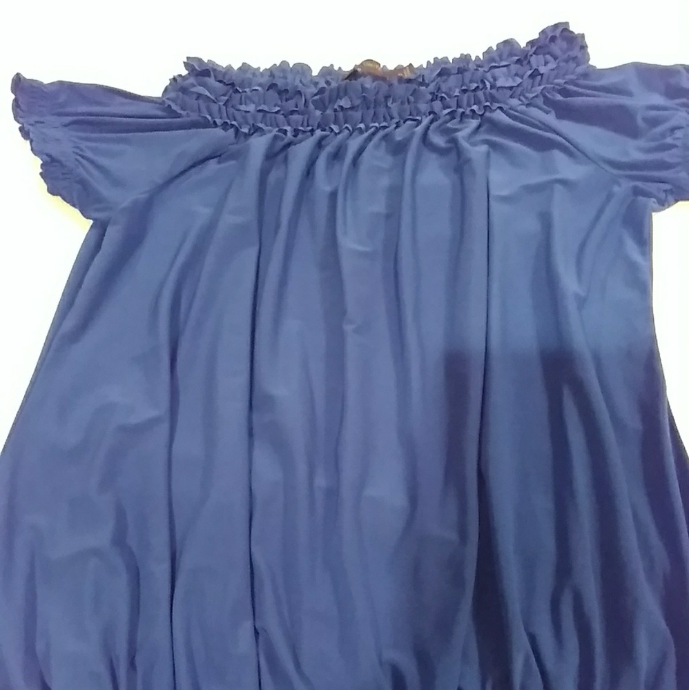 Vibrant blue top!